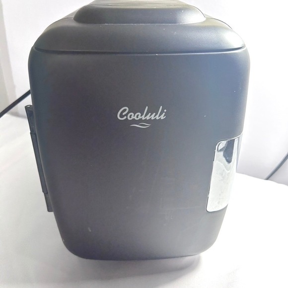 Other - Cooluli Classic Black 4 Liter Compact Cooler Warmer Mini Fridge/Cables (No Tray)
